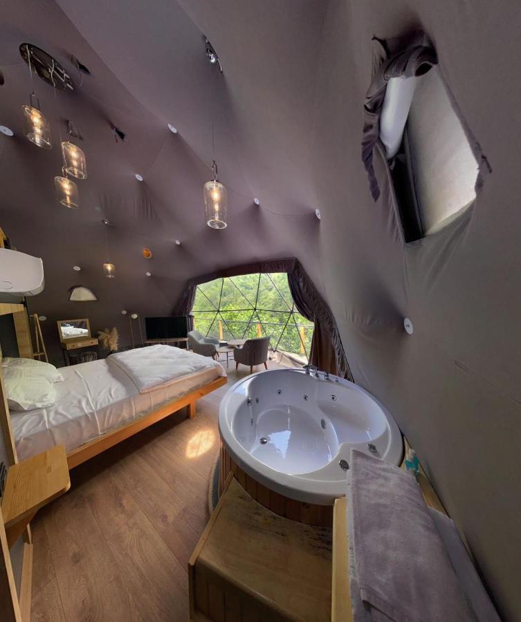 Hotel Kaledome Orman Evleri Çamlıhemşin Esterno foto