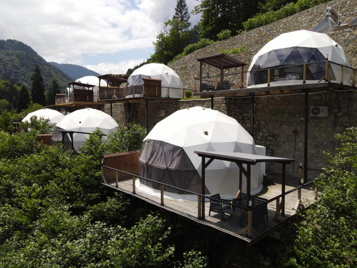 Hotel Kaledome Orman Evleri Çamlıhemşin Esterno foto