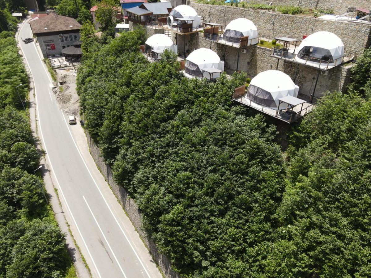 Hotel Kaledome Orman Evleri Çamlıhemşin Esterno foto