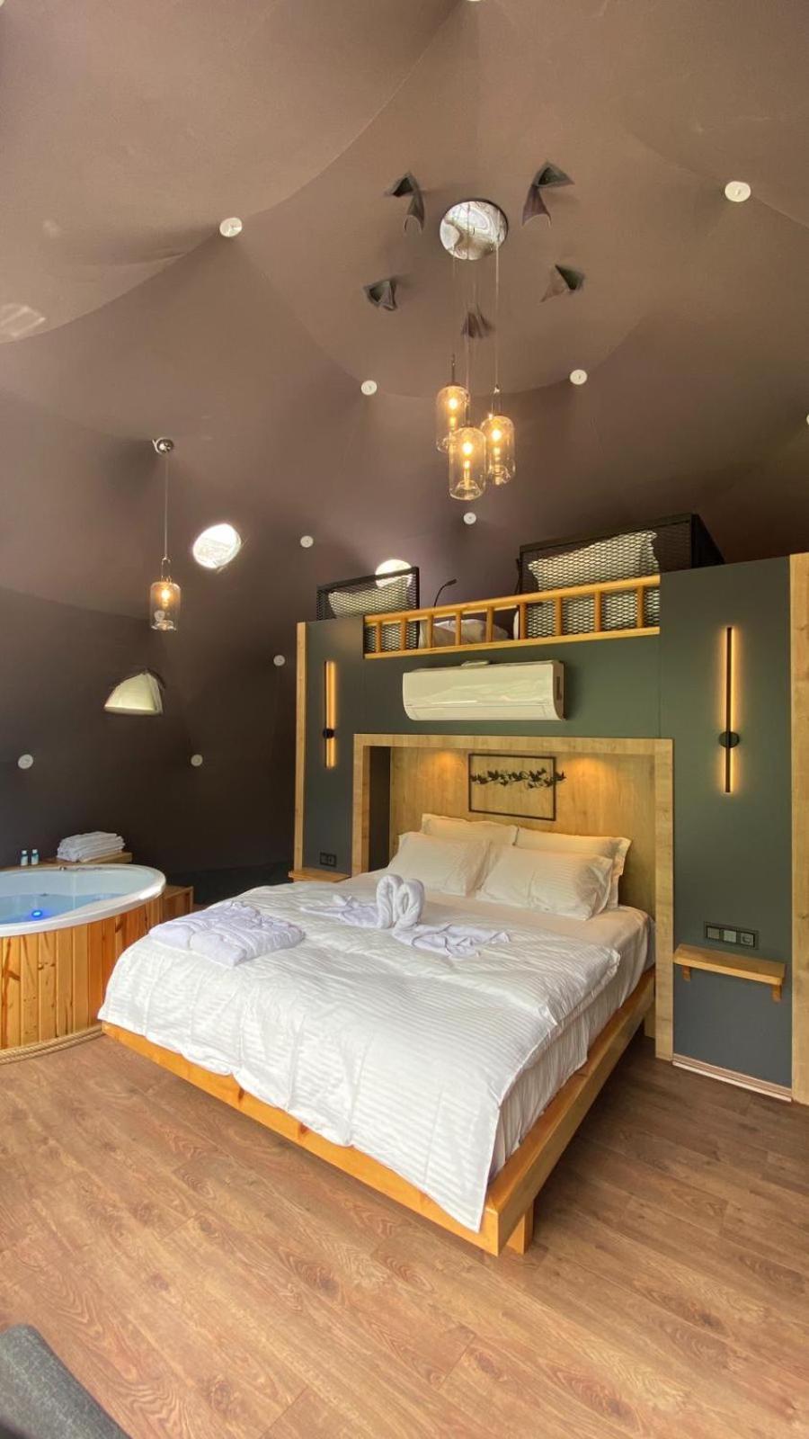 Hotel Kaledome Orman Evleri Çamlıhemşin Esterno foto