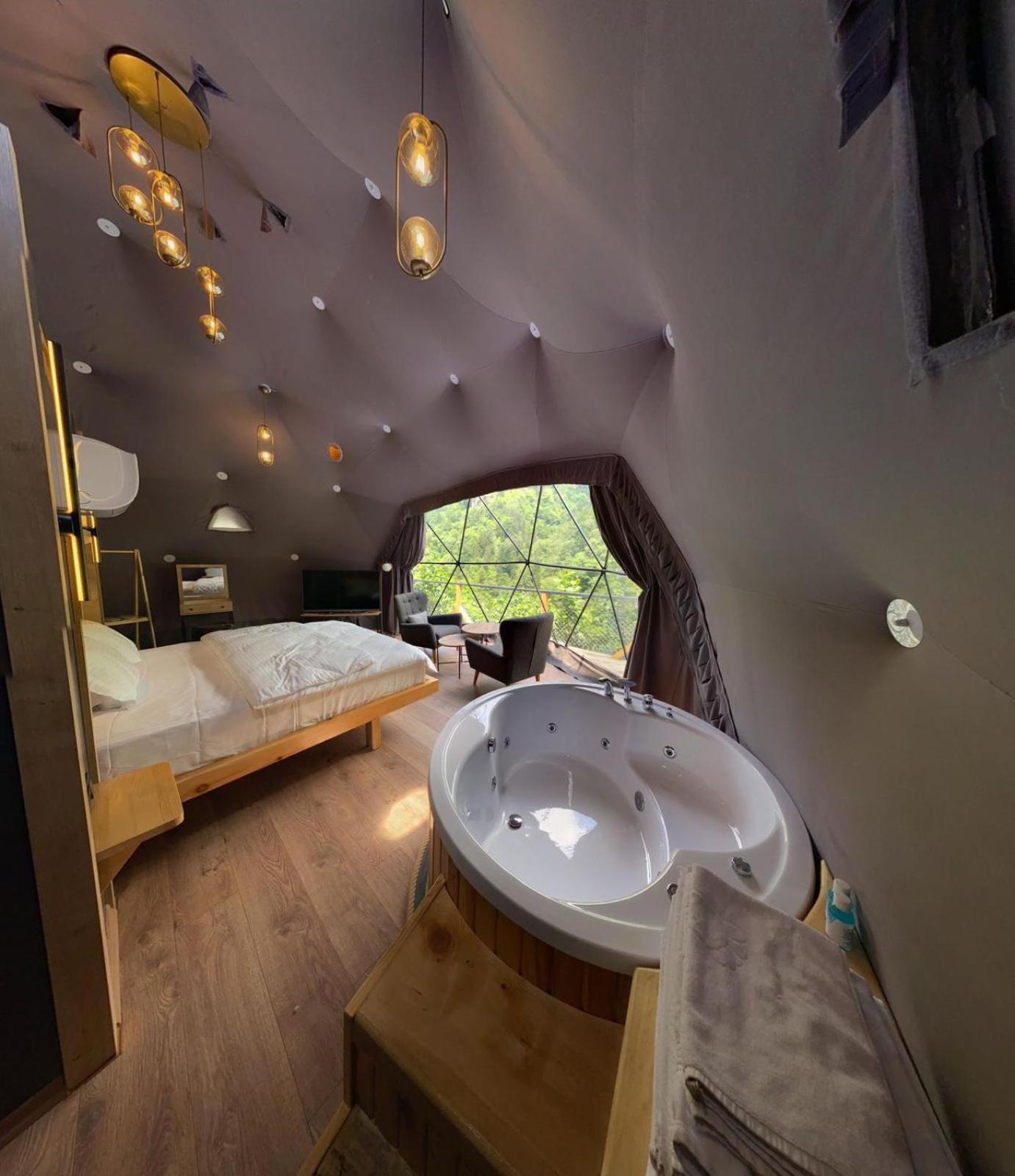 Hotel Kaledome Orman Evleri Çamlıhemşin Esterno foto