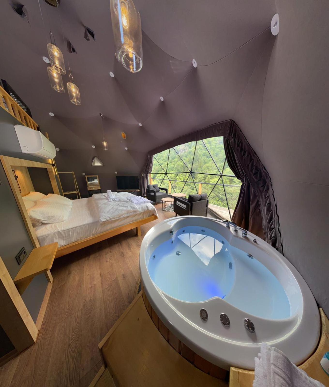 Hotel Kaledome Orman Evleri Çamlıhemşin Esterno foto