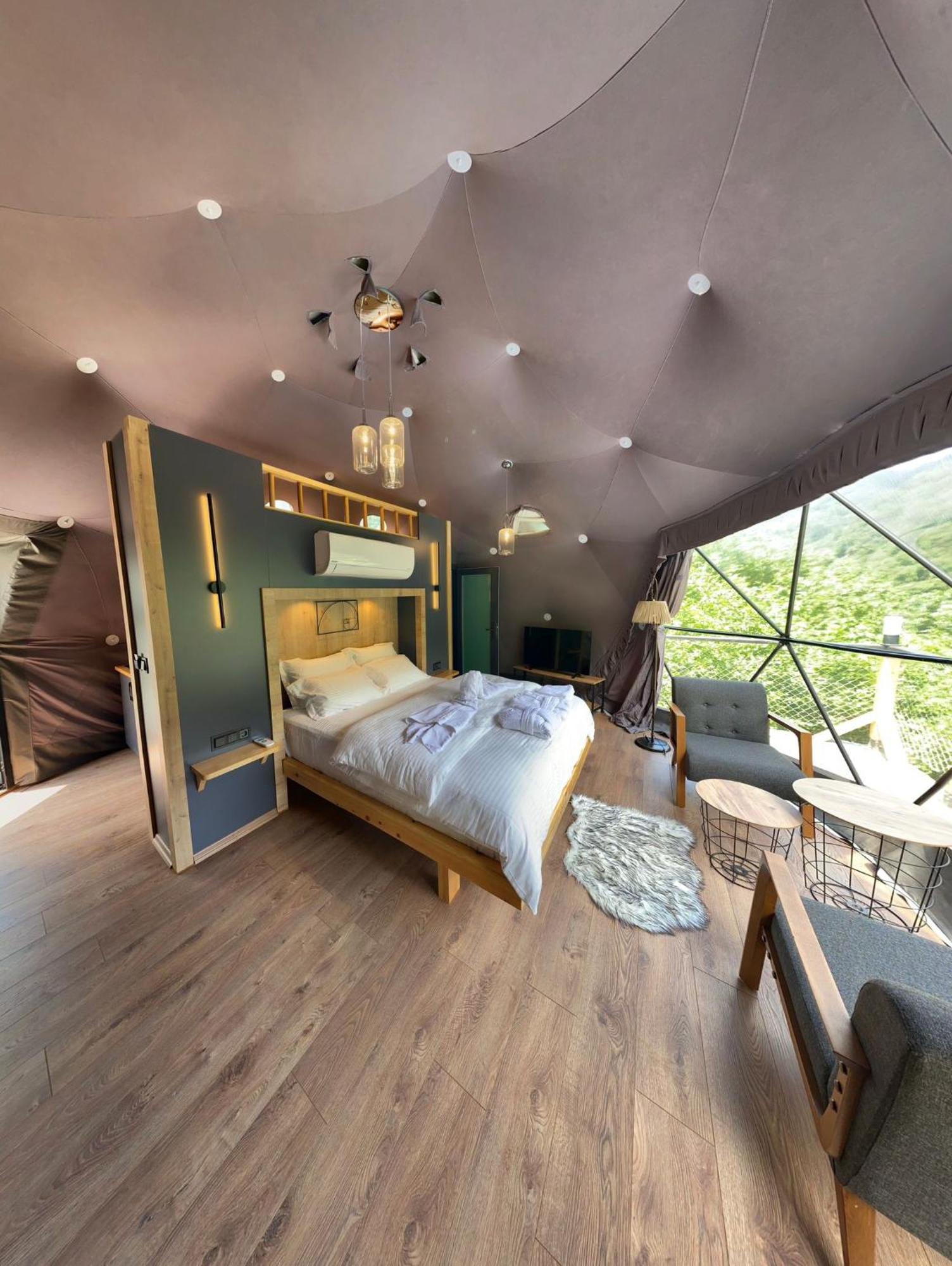 Hotel Kaledome Orman Evleri Çamlıhemşin Esterno foto