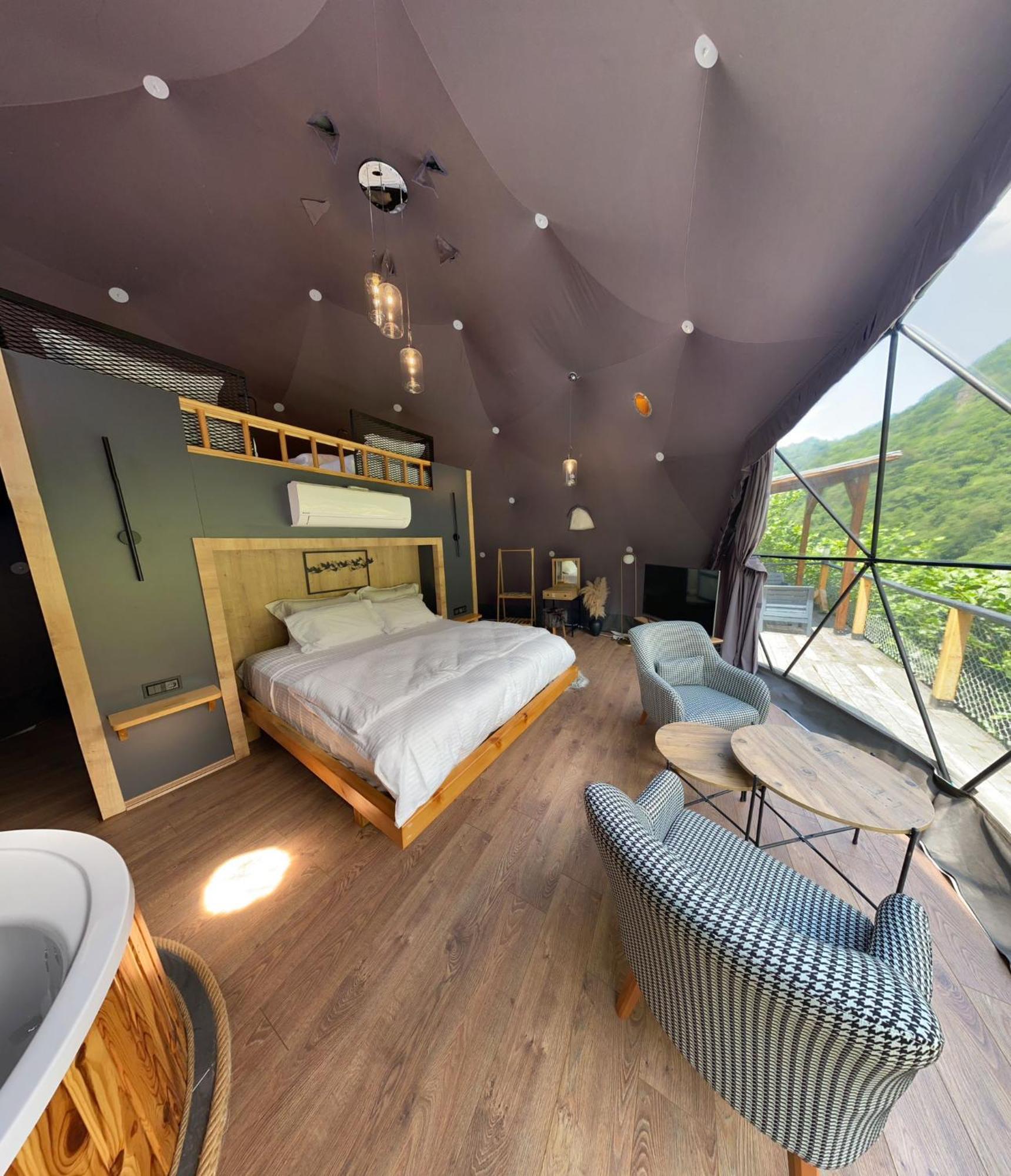Hotel Kaledome Orman Evleri Çamlıhemşin Esterno foto