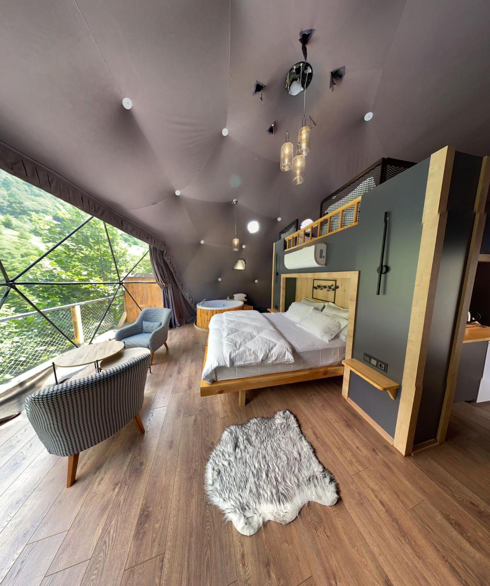 Hotel Kaledome Orman Evleri Çamlıhemşin Esterno foto