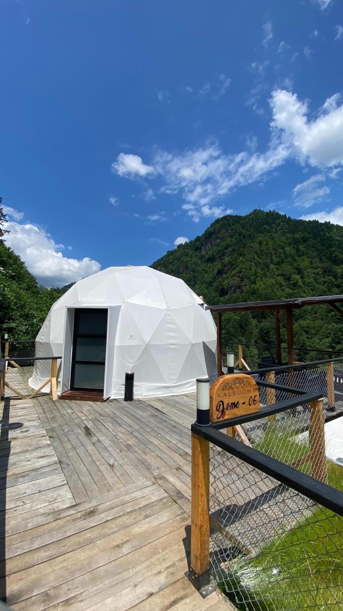 Hotel Kaledome Orman Evleri Çamlıhemşin Esterno foto