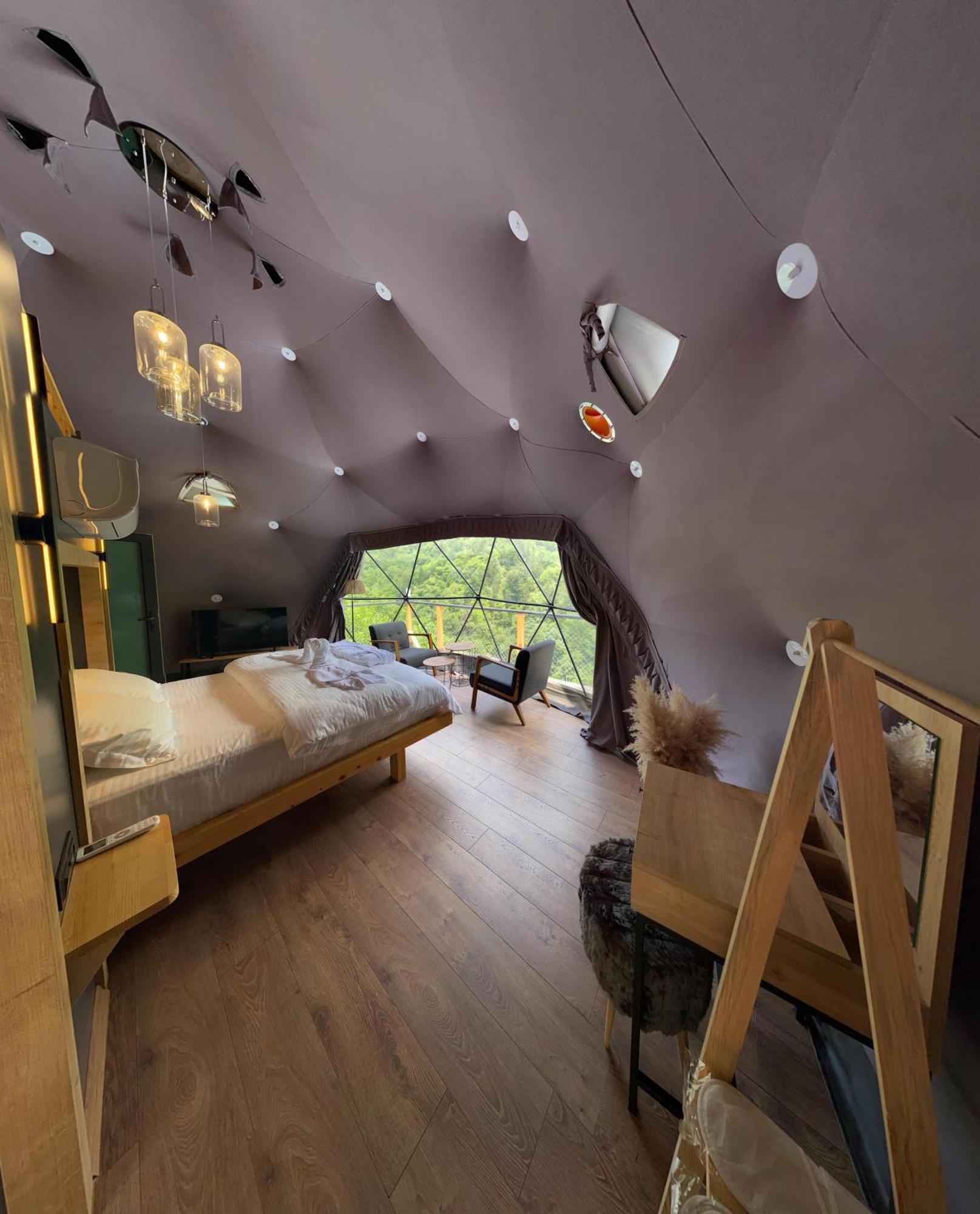 Hotel Kaledome Orman Evleri Çamlıhemşin Esterno foto